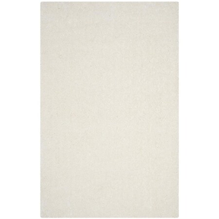Safavieh 10 x 14 ft. Luxe Shag Hand Tufted Rectangle Area Rug, Ivory SGX160A-10